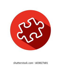 Puzzle vector icon