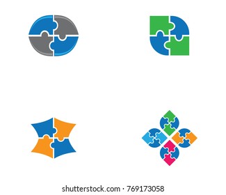 Puzzle vector icon