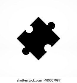 puzzle vector icon, vector best flat icon, EPS
