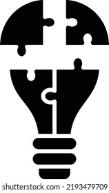 Icono del vector del rompecabezas. Se puede usar para imprimir, móviles y aplicaciones web.