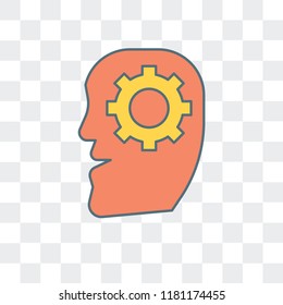 Puzzle vector icon isolated on transparent background, Puzzle logo concept