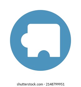 Puzzle Vector icon which is suitable for commercial work and easily modify or edit it

