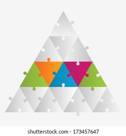 Puzzle Vector Illustration