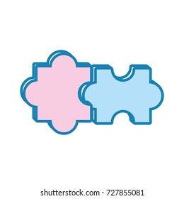 puzzle vector illustration