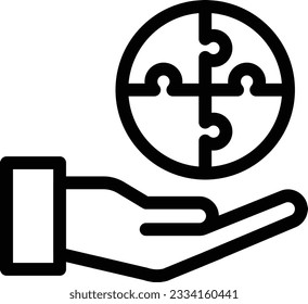 puzzle Vector illustration on a transparent background.Premium quality symmbols.Stroke vector icon for concept and graphic design.