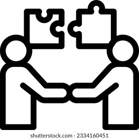Puzzle Vektorgrafik auf transparentem Hintergrund.Premium-Qualität symmbols.Stroke Vektorsymbol für Konzept und Grafikdesign. 

