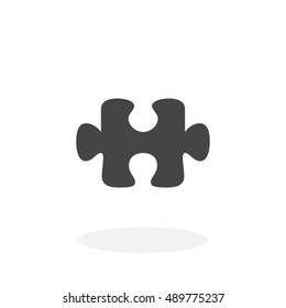 Puzzle vector logo. Puzzle icon - stock vector