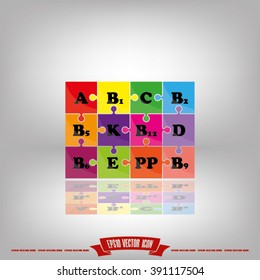 puzzle vitamins