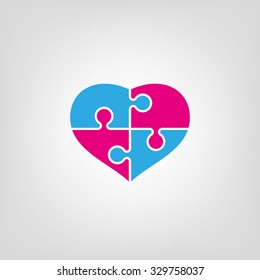 puzzle,heart