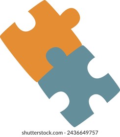 Puzzles Baby Toy Vector Illustration