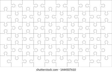 Jigsaw piezas Stencil-Craft tamaño Puzzle Piezas Plantilla de patrón de repetición