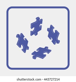 Puzzles icon.