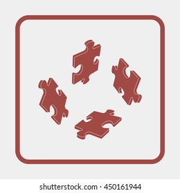 Puzzles icon.