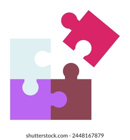 Puzzles Icon for web, app, infographic, etc