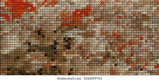 puzzles pattern texture abstract background red
