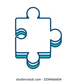 Puzzles pieces design
