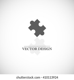 Puzzles. Vector design