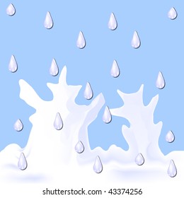 Puzzling pieces of snow