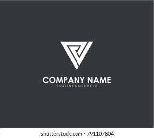 Pv Initial Letter Logo Design Vector Stock Vector (Royalty Free ...