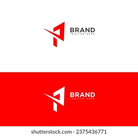 PV, VP letter branding logo