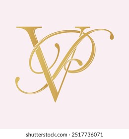 PV, VP, logotipo PV, Letra PV, monograma PV, vetor, logotipo, Iniciais de Monograma de Casamento, Logotipo de Casamento, Monograma de Casamento, Design de Logotipo