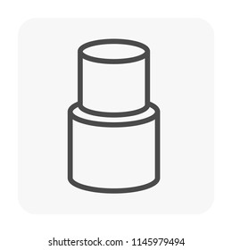 Pvc Plastic Pipe Fittings Coupling Vector Stock Vector (Royalty Free ...