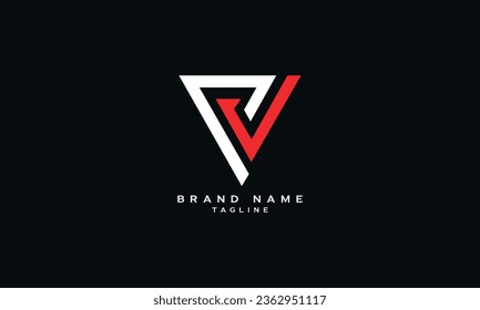PVD, PDV, VPD, VDP, DVP, DPV, PD, DP, PV, VP, Abstract initial monogram letter alphabet logo design