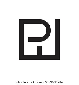 PW letter logo design vector