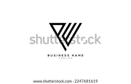 PW, WP, PM, MP, PE, EP, AE, EA, AW, WA, AM, MA, AE, EA, Abstract initial monogram letter alphabet logo design