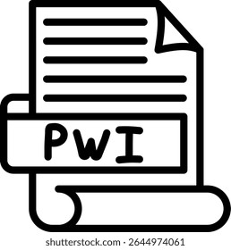 PWI Pocket Word document file format