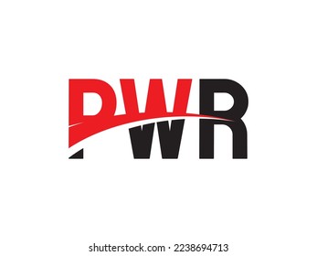 PWR Letter Initial Logo Design Vector Illustration