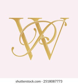 PW,WP, logotipo PW, Letra PW, monograma PW, vetor, logotipo, Iniciais de Monograma de Casamento, Logotipo de Casamento, Monograma de Casamento, Design de Logotipo