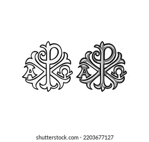 PX Catholic Icon and Symbol, art vector design 