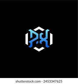 PX initial gaming concept ideas for esport team, twitch, streamer and gamer