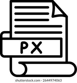 PX pixel image file raw format