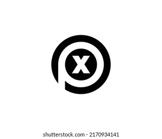 PX XP logo design vector template