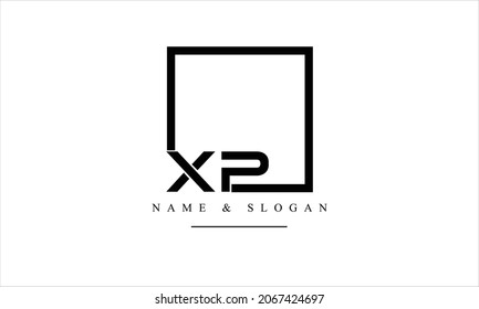 PX. XP, P, X abstract letters logo monogram