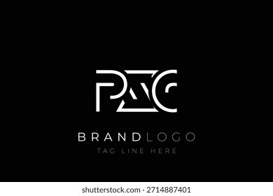 PXC abstract letter logo design. Modern Business Logo Design With Abstract Typography and Contemporary Style