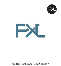 PXL Logo Letter Monogram Design