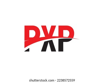 PXP Letter Initial Logo Design Vector Illustration