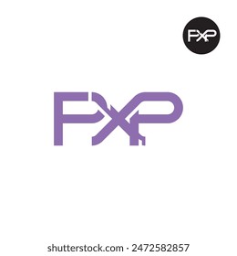 PXP Logo Letter Monogram Design