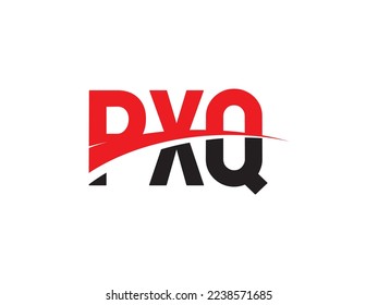 PXQ Letter Initial Logo Design Vector Illustration