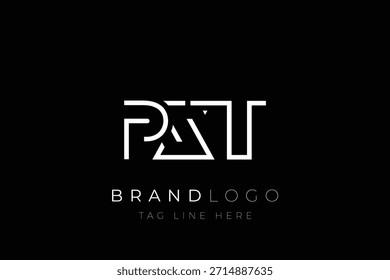 PXT abstract letter logo design. Modern Business Logo Design With Abstract Typography and Contemporary Style