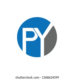 PY letter logo
