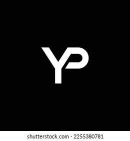 PY or YP abstract outstanding professional business awesome artistic branding company different colors illustration logo