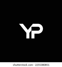 PY or YP abstract outstanding professional business awesome artistic branding company different colors illustration logo