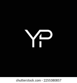 PY or YP abstract outstanding professional business awesome artistic branding company different colors illustration logo