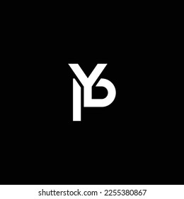PY or YP abstract outstanding professional business awesome artistic branding company different colors illustration logo