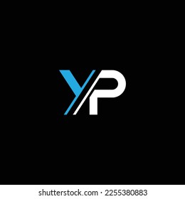 PY or YP abstract outstanding professional business awesome artistic branding company different colors illustration logo