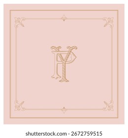 PY, YP, logotipo PY, Letra PY, Monograma PY, Logotipo para Casamento, monograma para Casamento, Monograma de Casamento, Logotipo de Casamento, Design de Logotipo, Monograma Vintage